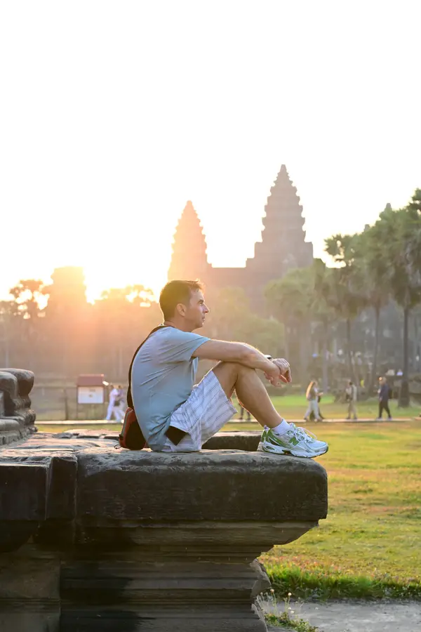 Sunrise at Angkor Wat — worth every 4am alarm